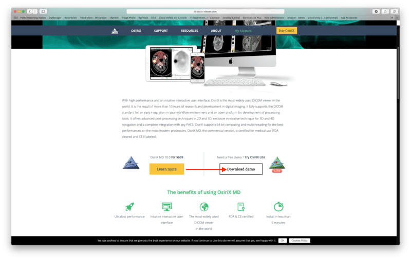 osirix lite dmg not recognised osirix lite dmg not recognised
